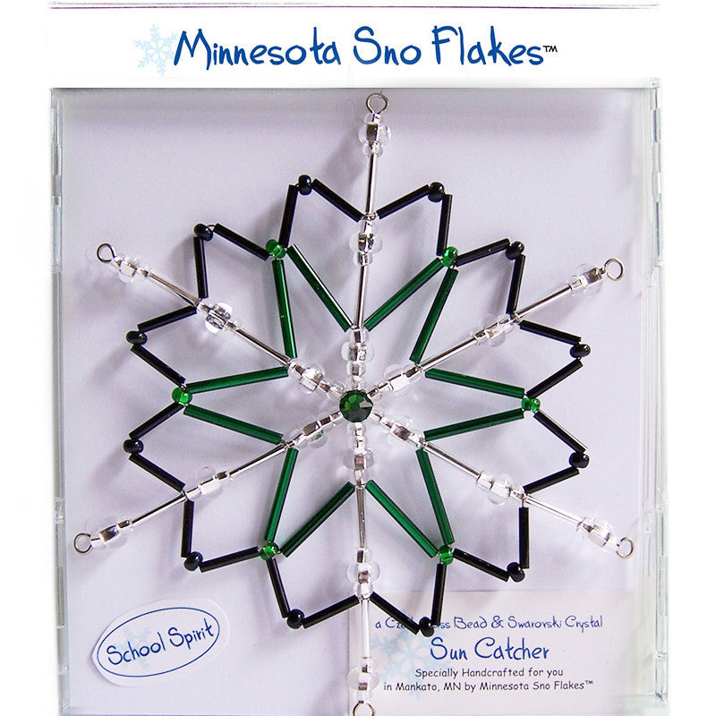 School Spirit - Green Star with Black