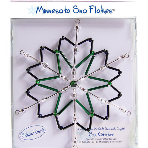 School Spirit - Green Star with Black