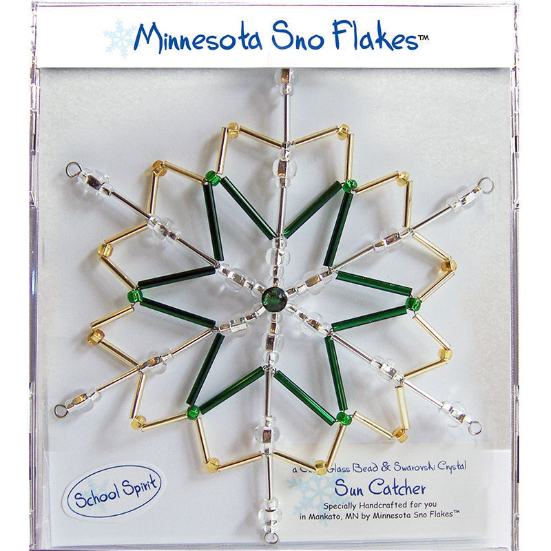 School Spirit - Green Star with Gold